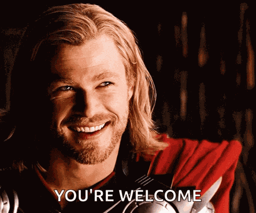 Thor Chris Hemsworth GIF