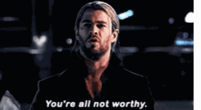 Thor Chris Hemsworth GIF