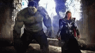 Thor Hulk GIF