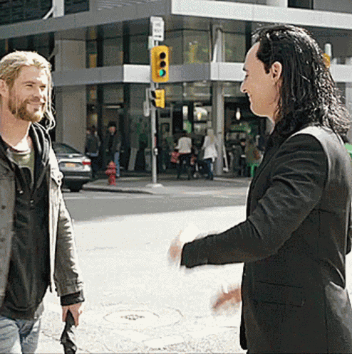 Thorki Thor Loki GIF