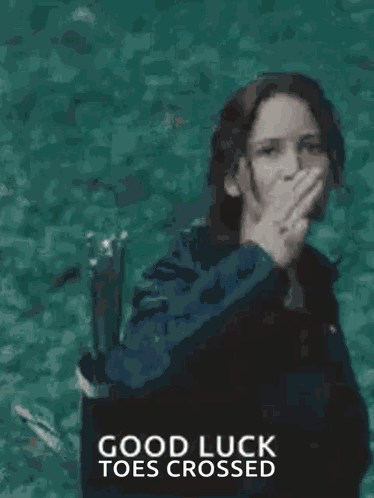Three Finger Salute Good Luck GIF