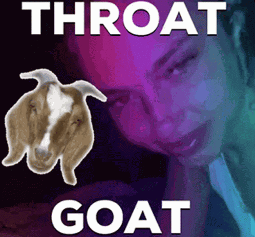 Throat Goat Ash Kaash GIF