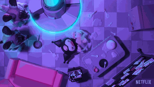 Throwing A Tantrum Kuromi GIF