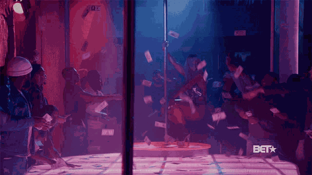 Throwing Money Stripper GIF