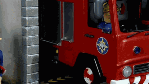 Thumbs Up Fireman GIF