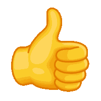 Thumbs Up Sticker