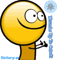 Thumbs Up Yes Sticker