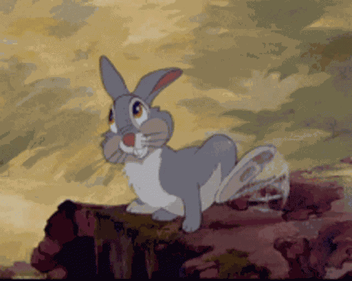 Thumper Bambi GIF