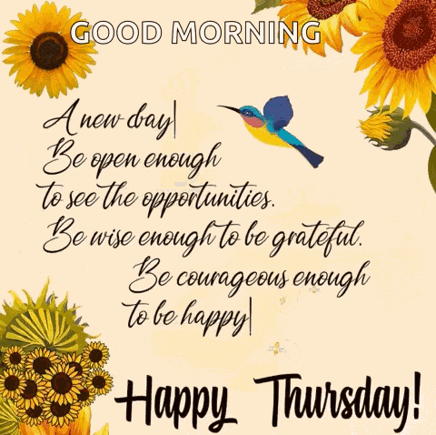 Thursday Morning GIF