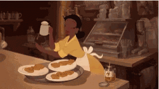 Tiana Cooking GIF