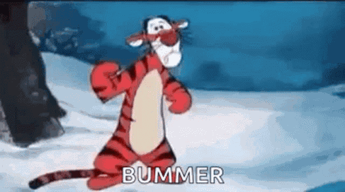Tigger Sad GIF