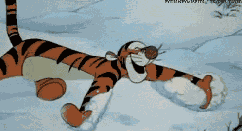 Tigger Snow GIF