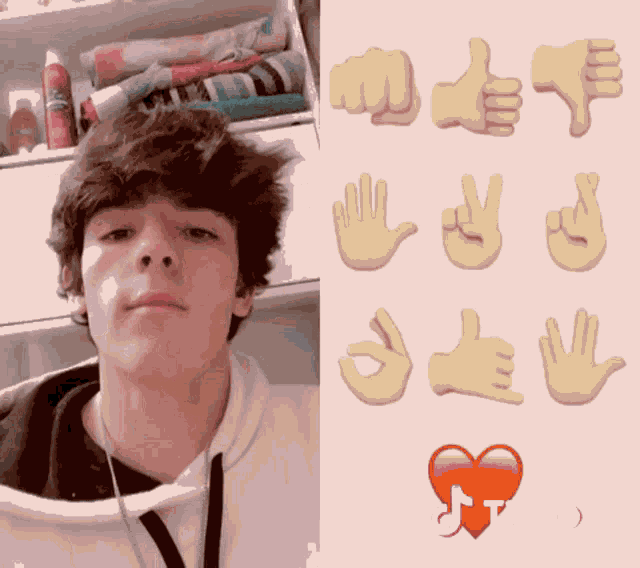 Tik Tok Hand Gestures GIF