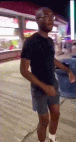 Tiktok Black Spin Dance Edit GIF
