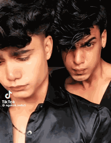 Tiktok Indian Guy Crying Then Smiling GIF
