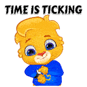 Time Is Ticking Watch Sticker