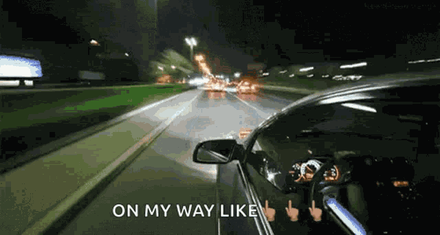 Timelapse Driving GIF