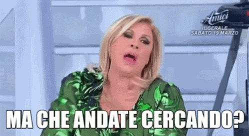 Tina Cipollari Cercando GIF