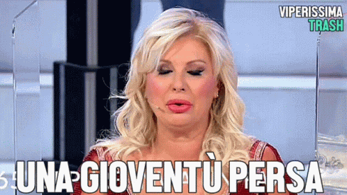 Tina Cipollari Viperissima Uominiedonne Trash Gif Reaction Tv GIF