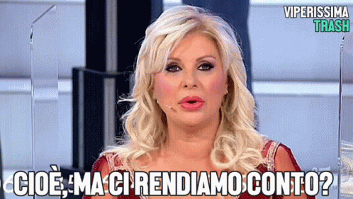 Tina Cipollari Viperissima Uominiedonne Trash Gif Reaction Tv GIF