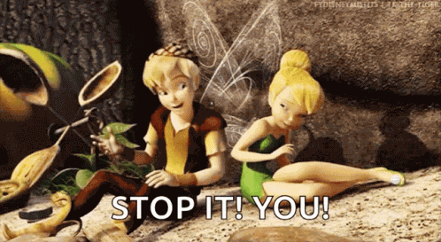 Tinkerbell Flirting GIF