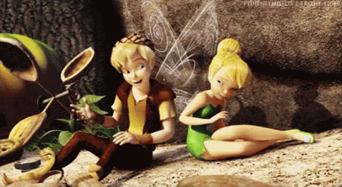 Tinkerbell Flirting GIF