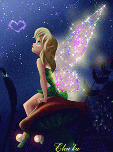 Tinkerbell Heart GIF