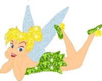 Tinkerbell Sparkle Sticker