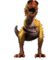 Tiny The T-rex Dancing Sticker