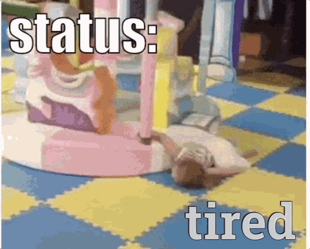 Tired Baby GIF