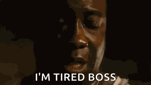 Tired GIF