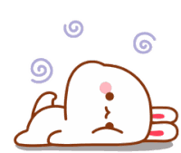 Tired Listless Sticker