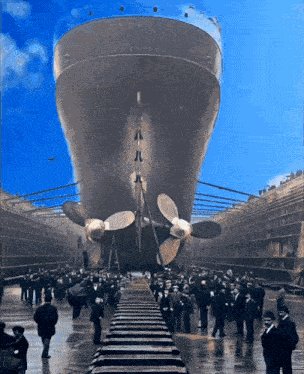 Titanic England GIF