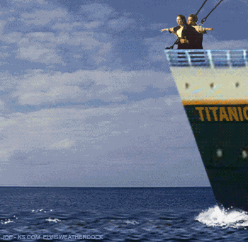 Titanic Iceberg Funny Monty Python GIF
