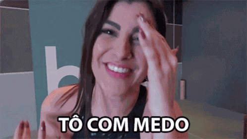 To Com Medo Im Scared GIF