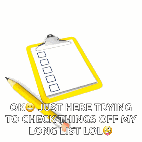 To Do List Check List GIF