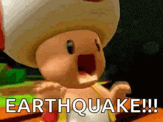 Toad Nintendo Funny GIF