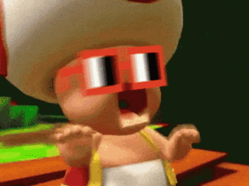 Toad Screaming GIF