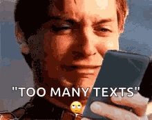 Toby Cry Phone Spider Man Cry Phone GIF