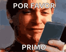 Toby Cry Phone Spider Man Cry Phone GIF