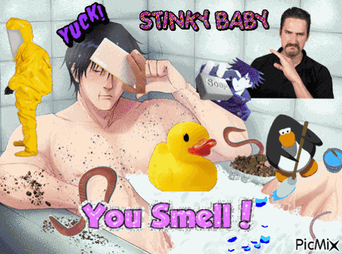 Toji Fushiguro Stinky GIF