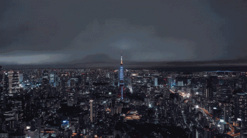 Tokyo Time Lapse GIF