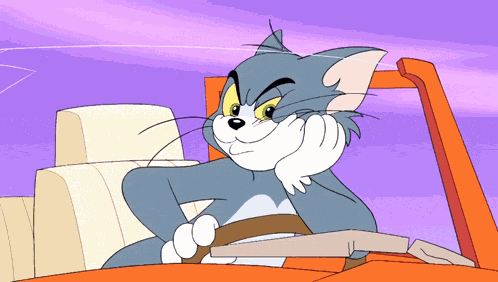 Tom And Jerry Waiting GIF