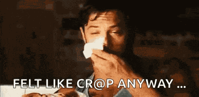 Tom Hardy Sick GIF