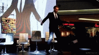 Tom Hiddleston Dancing GIF