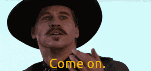 Tombstone Come On GIF