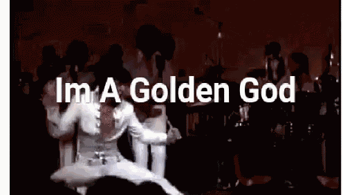 Tommy Gunn And The Untouchables Golden God GIF