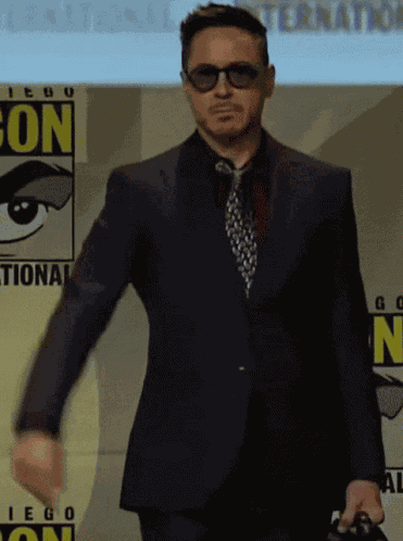 Tony Stark Iron Man GIF