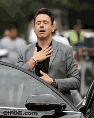 Tony Stark Robert Downey Jr GIF