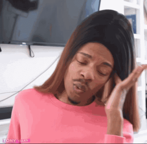 Tonytalks Hair GIF